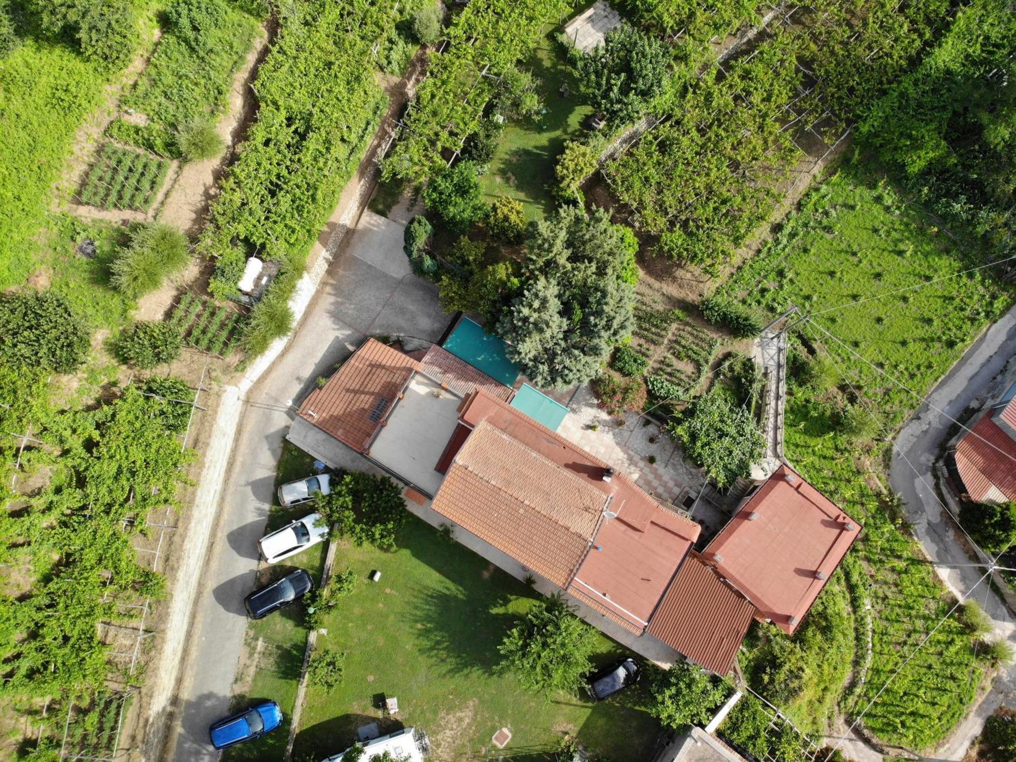 Agriturismo Mare E Monti Pensionat Tramonti Eksteriør billede